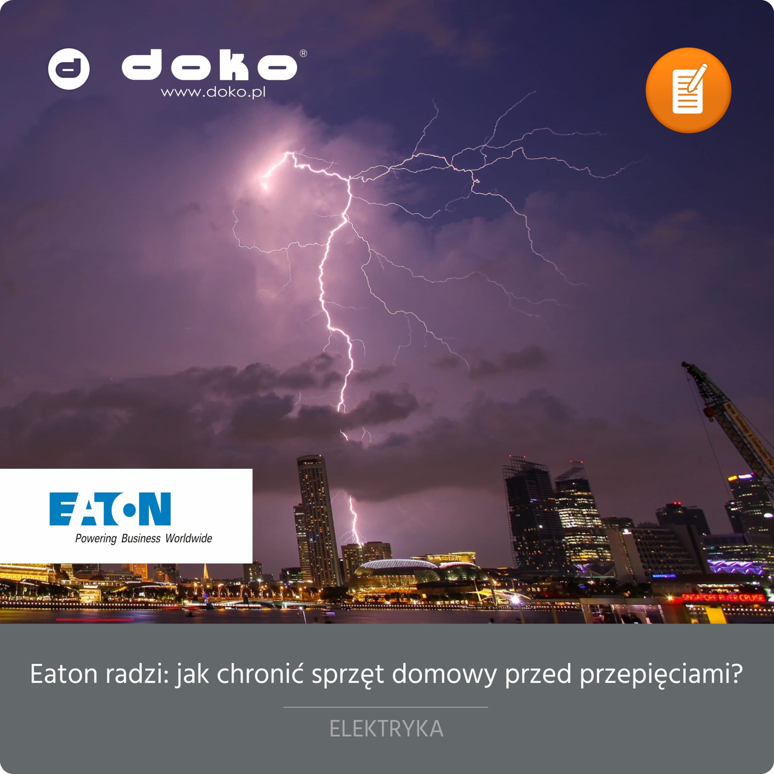 Eaton radzi: jak chronić sprzęt domowy przed przepięciami?