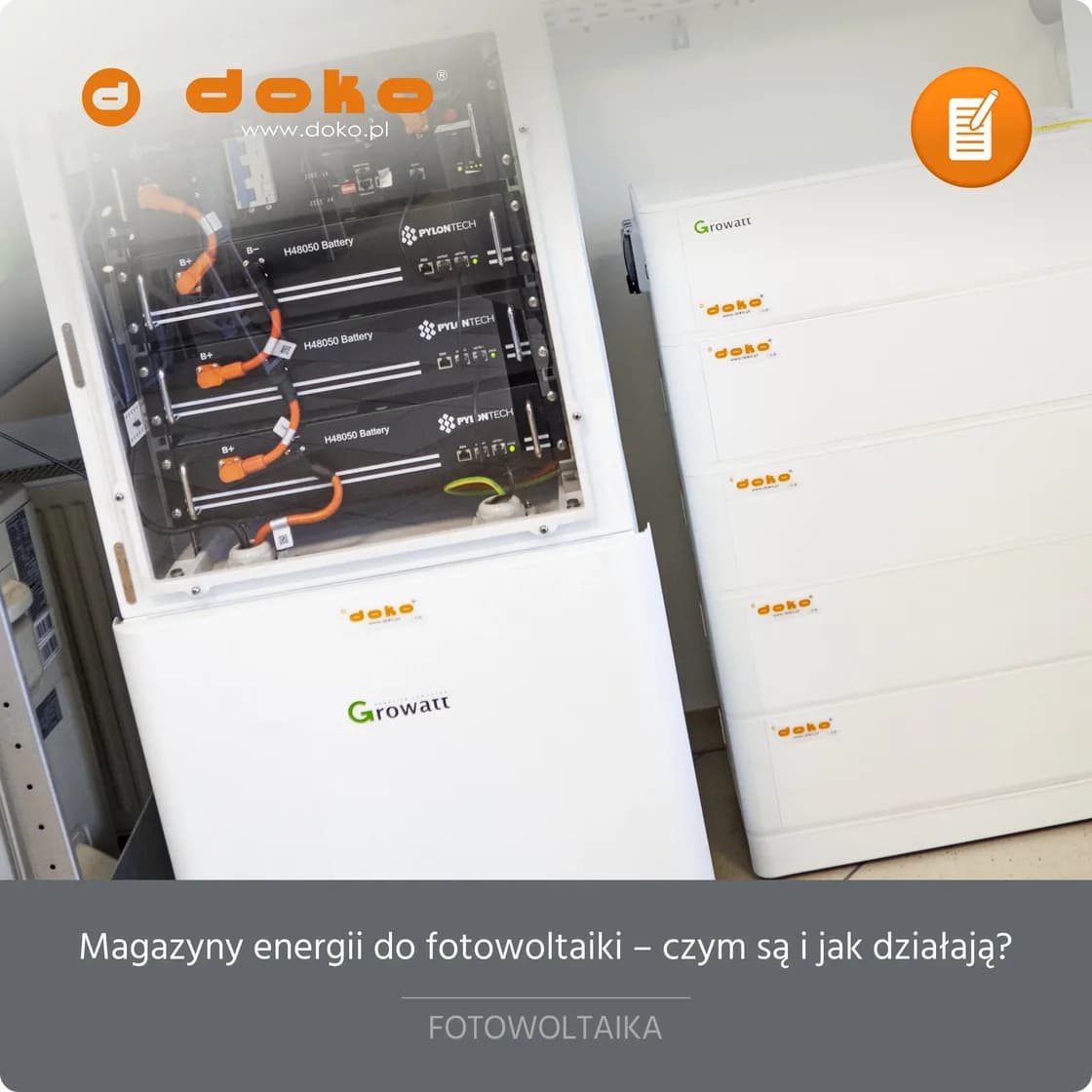 Magazyny energii do fotowoltaiki – czym są i jak działają?